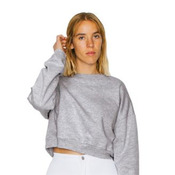 California fleece cropped sweatshirt (5336)
